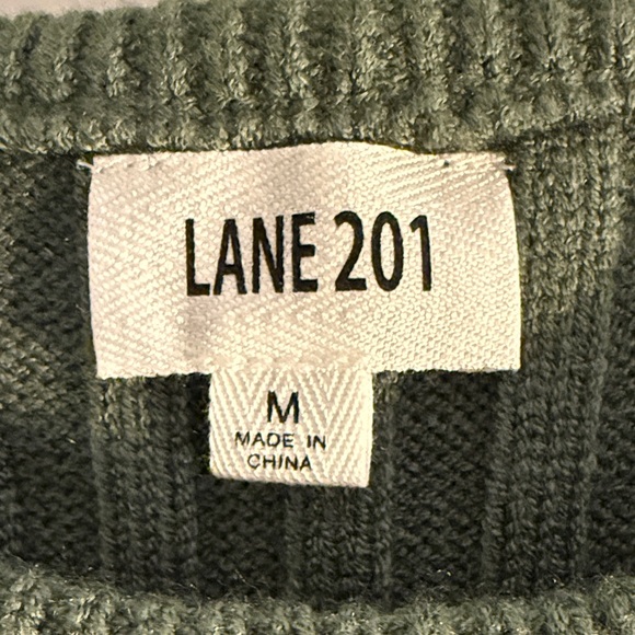 Green Ribbed Tank Top - Picture 2 of 3